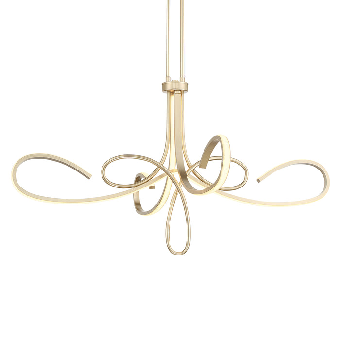 George Kovacs P5437-697-L Astor LED Chandelier -Soft Gold