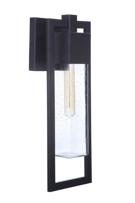 Craftmade ZA4014-MN Perimeter 1 Light Medium Outdoor Wall Lantern -Midnight