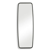 Vintura Matte Black Mirror | Modern Rectangle Metal Frame Bathroom Vanity Mirror with Rounded Corners (21 in. W x 60 in. H x 2 in. D)