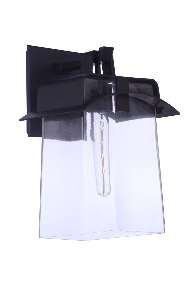 Craftmade ZA6024-ABZ Smithy 1 Light Large Outdoor Lantern -Age Bronze Brushed