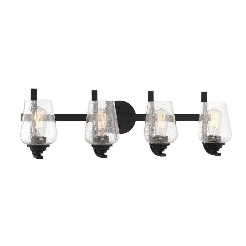 Minka Lavery Shyloh 4 Light Bathroom Vanity Light-Coal