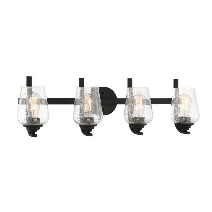 Minka Lavery Shyloh 4 Light Bathroom Vanity Light-Coal