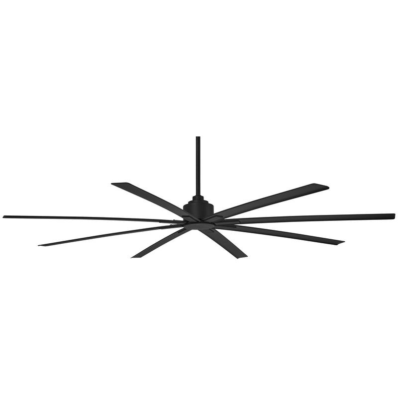 Minka Aire F896-84-CL Xtreme H2O 84-inch indoor outdoor wet modern ceiling fan in Coal Black with remote control