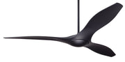 Modern Fan Company IC Brisa DC 56 inch matte black modern ceiling fan with remote control