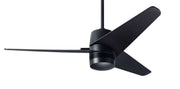 Modern Fan Company Velo DC 48 inch dark bronze ceiling fan with dark ABS blades and remote control