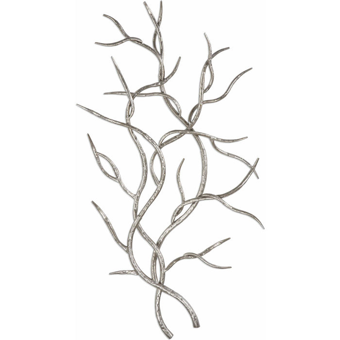 Uttermost 4053 Silver Branches Wall Art Set of 2