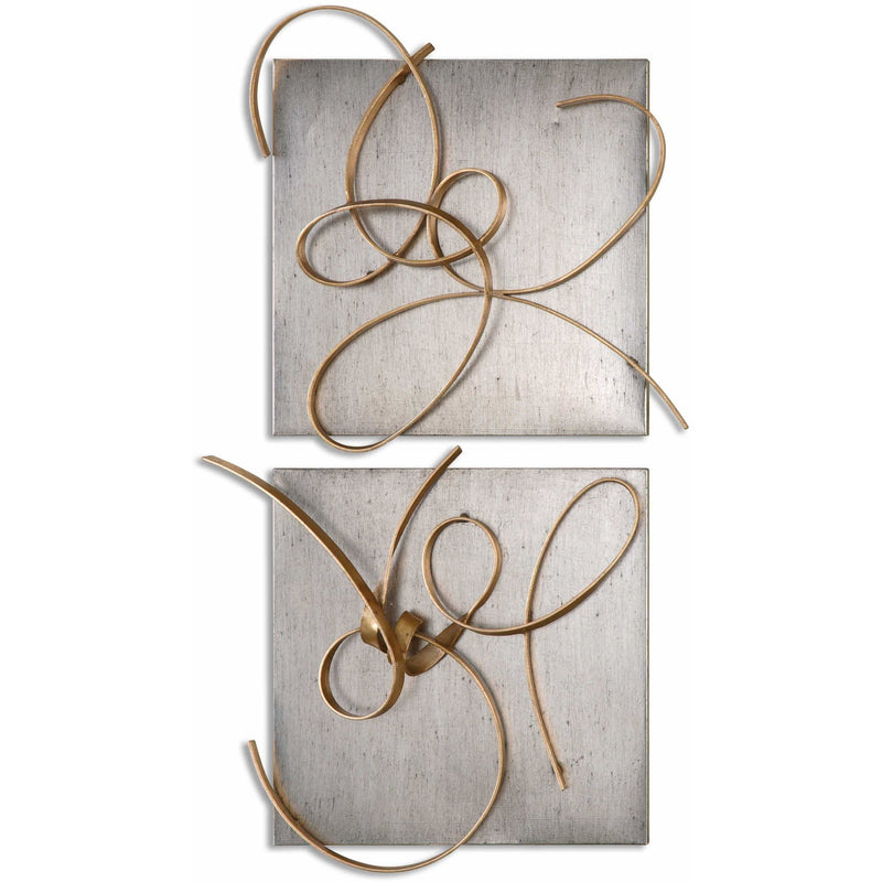 Uttermost 7071 Harmony Metal Wall Art Set of 2