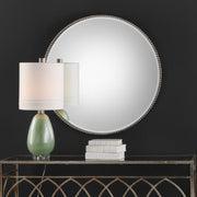 Uttermost 9252 Stefania Beaded Round Mirror