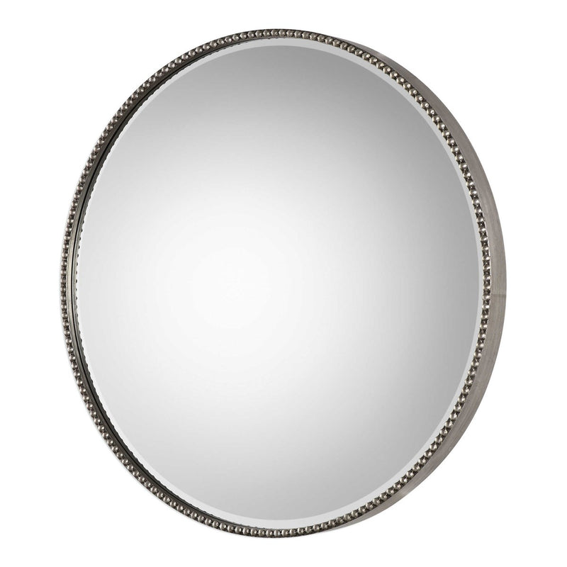Uttermost 9252 Stefania Beaded Round Mirror