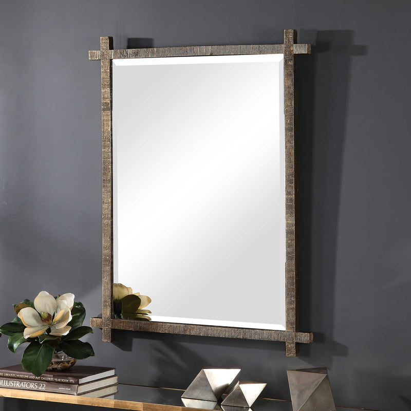 Uttermost 09548 Abanu Gold Vanity Mirror