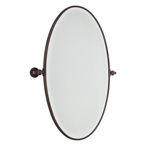 Minka Lavery 1432-267 Dark Brushed Bronze Pivoting XL Oval Mirror