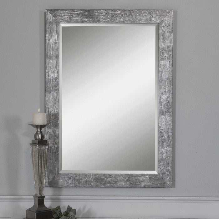 Uttermost 14604 Tarek Silver Mirror - ALCOVE LIGHTING