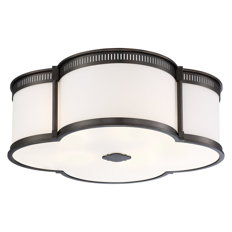 Minka Lavery 1824-281-L LED Harvard Court Bronze Flush Mount