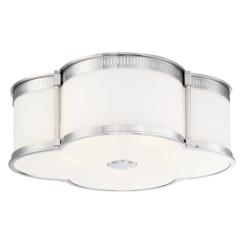 Minka Lavery 1824-613-L LED Polished Nickel Flush Mount