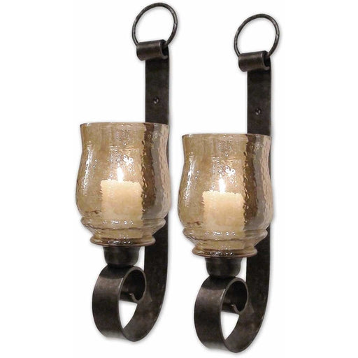 Uttermost 19311 Joselyn Small Wall Sconce Candleholders 