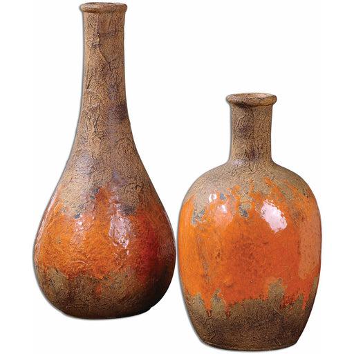 Uttermost 19825 Kadam Ceramic Vases 