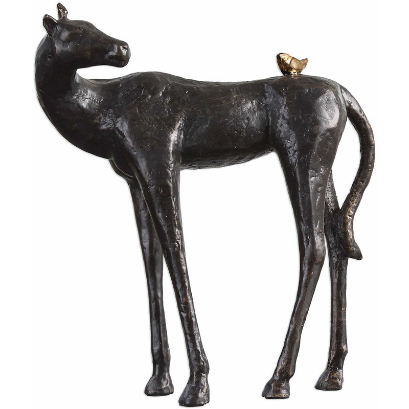 Uttermost 20120 Hello Friend Horse Sculpture
