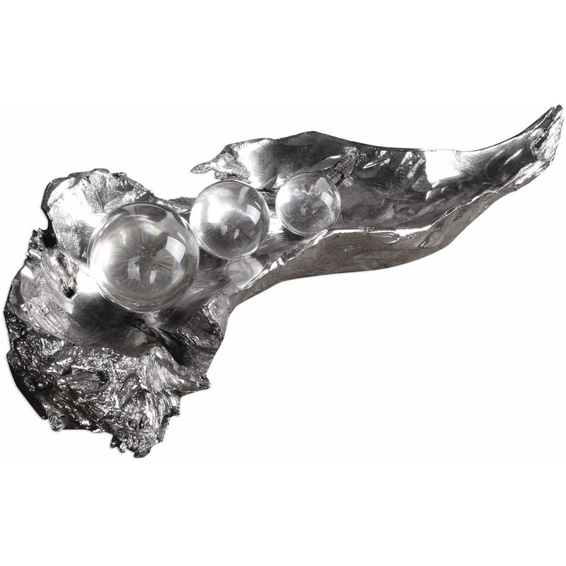 Uttermost 20134 Three Peas In A Pod Metallic Sculpture 
