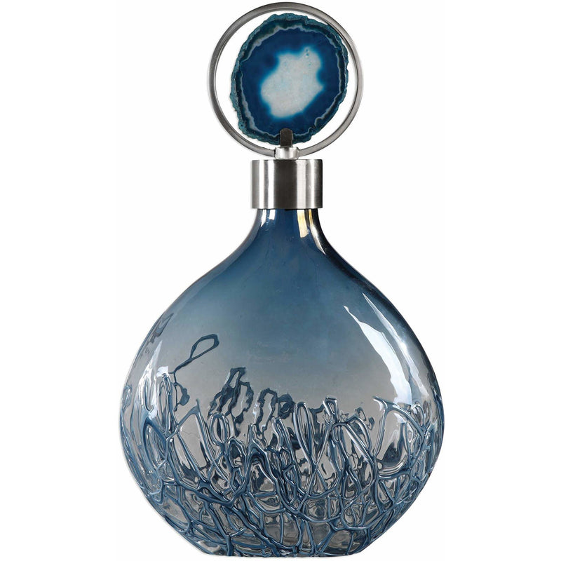 Uttermost 20930 Rae Sky Blue Vase