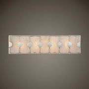 Uttermost 22867 Rene 4 Light Swirl Glass Bathroom Vanity Light - ALCOVE LIGHTING