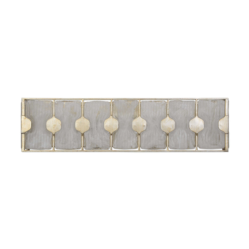 Uttermost 22867 Rene 4 Light Swirl Glass Bathroom Vanity Light - ALCOVE LIGHTING