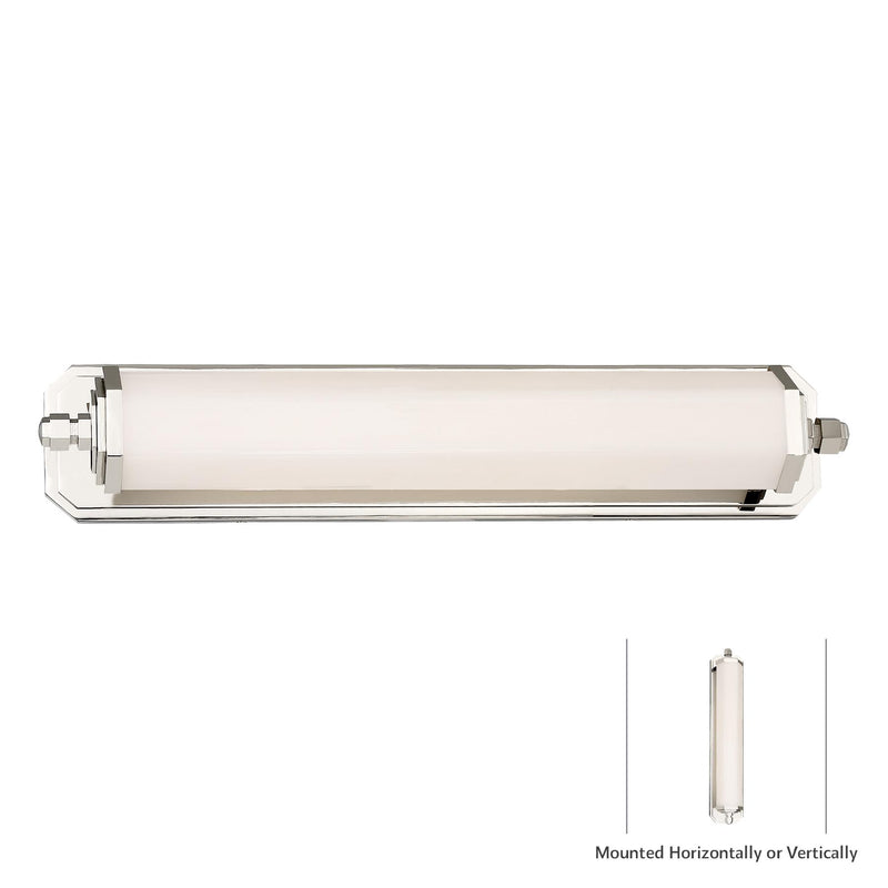 Minka Lavery 231-613-L LED Polished Nickel Bathroom Vanity Light