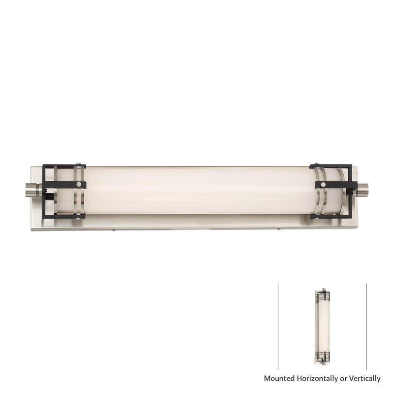 Minka Lavery 241-420-L LED Brushed Nickel Bathroom Vanity Light