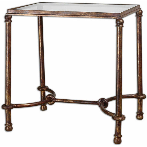 Uttermost 24334 Warring Iron End Table