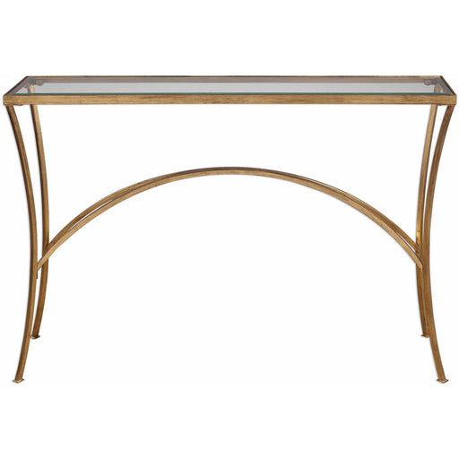 Uttermost 24640 Alayna Gold Console Table