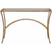 Uttermost 24640 Alayna Gold Console Table