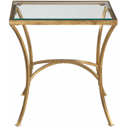Uttermost 24641 Alayna Gold End Table