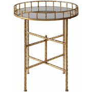 Uttermost 24711 Tilly Bright Gold Accent Table