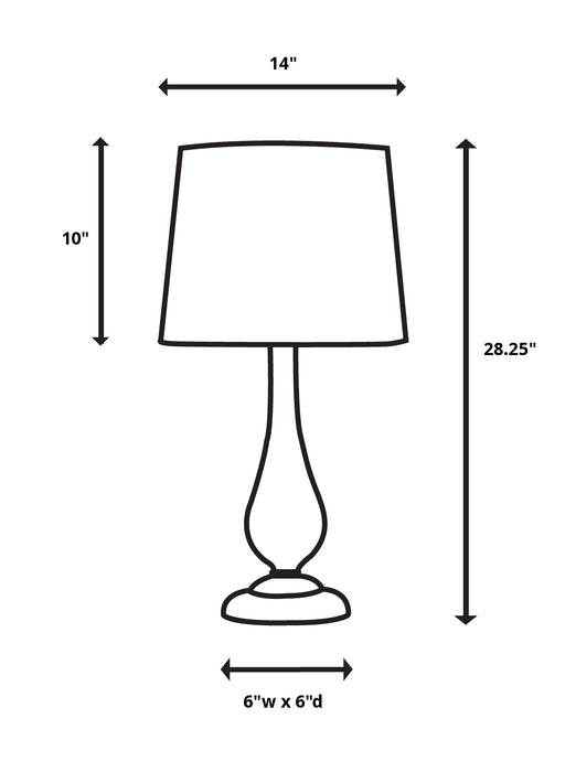 Uttermost Vercana Table Lamp