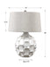 Uttermost 27052 Guerina Scalloped White Table Lamp - ALCOVE LIGHTING