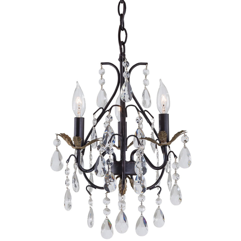 Minka Lavery 3122-301 3 Light Mini Chandelier