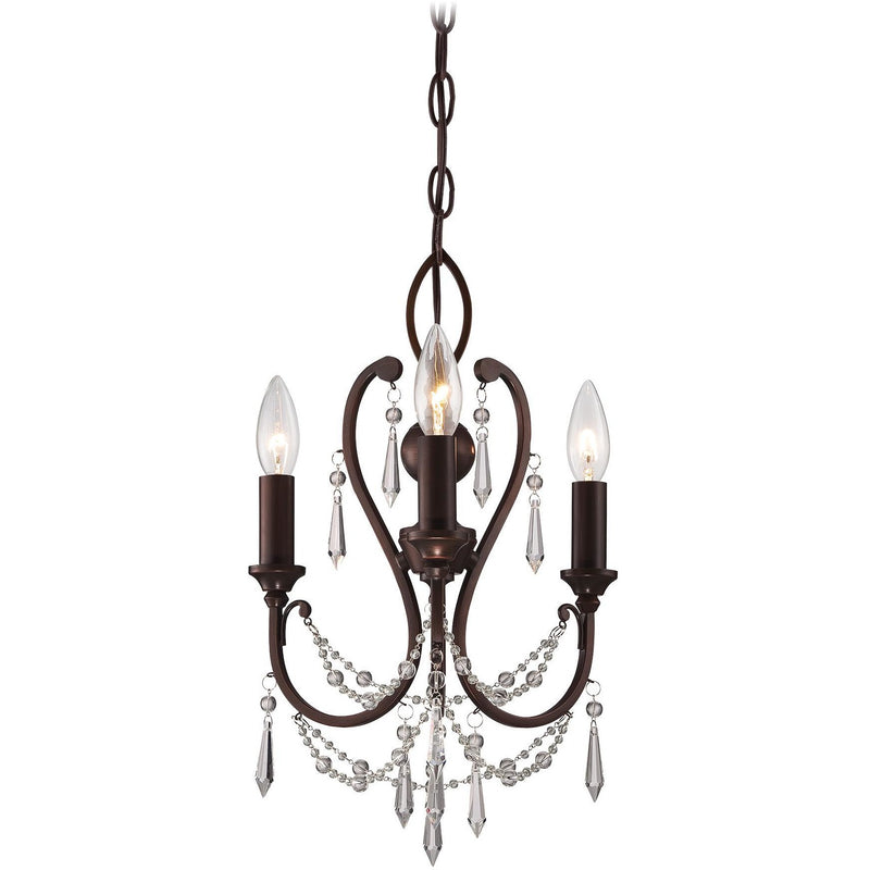 Minka Lavery 3138-284 3 Light Mini Chandelier