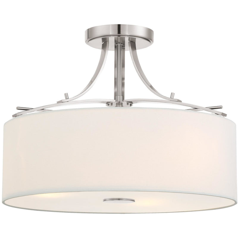 Minka Lavery 3307-84 Poleis 3 Light Semi Flush Mount