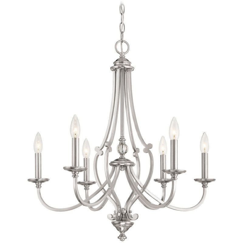 Minka Lavery 3336-84 Savannah Row 6 Light Chandelier