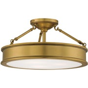 Minka Lavery 4177-249 Harbour Point 3 Light Semi Flush Mount