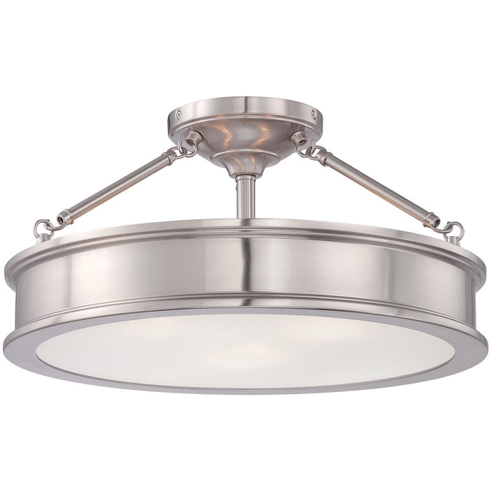 Minka Lavery 4177-84 Harbour Point 3 Light Semi Flush Mount