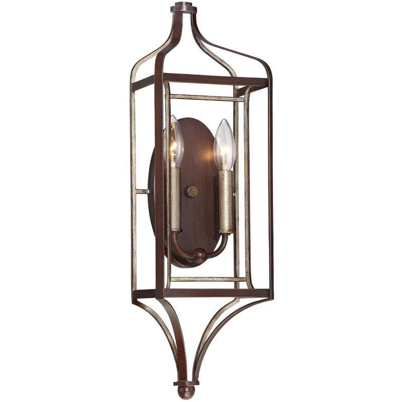 Minka Lavery 4342-593 Astrapia 2 Light Wall Light Sconce