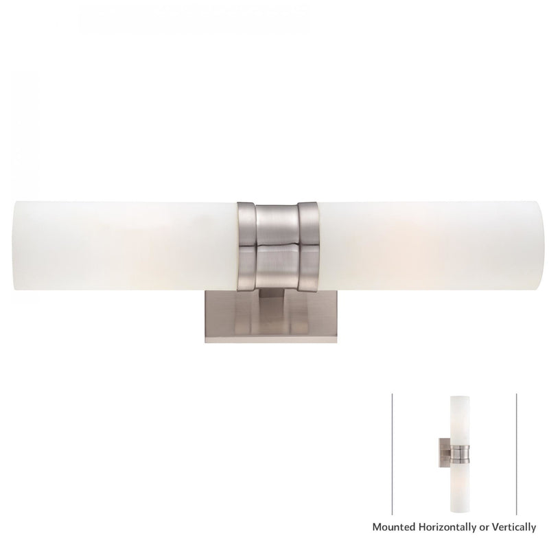 Minka Lavery 4462-84 2 Light Wall Light Sconce