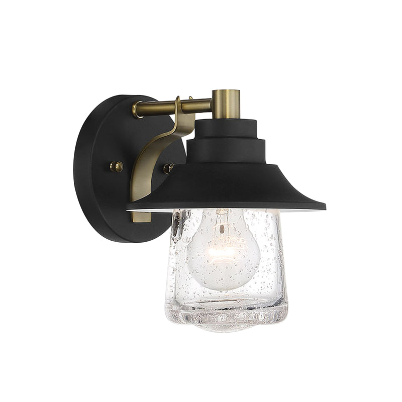 Minka Lavery Westfield Manor - 1 Light Bath in Sand Coal with Soft Brass Finish