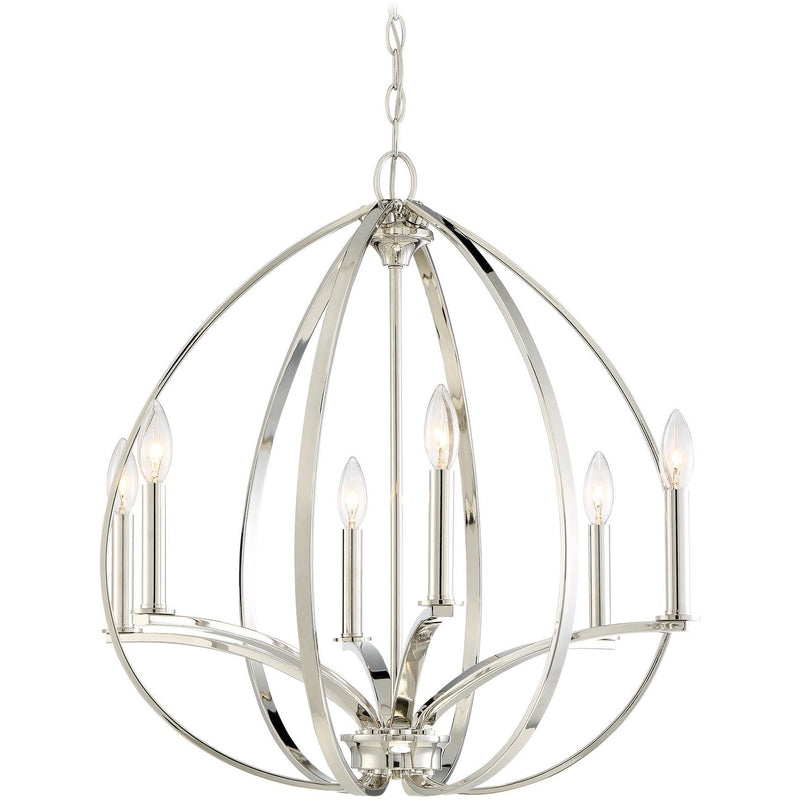 Minka Lavery 4986-613 Tilbury 6 Light Chandelier