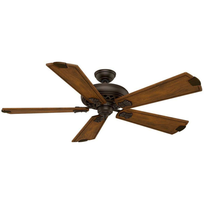 Casablanca 55035 Fellini 60" 5 Blade Ceiling Fan Brushed Cocoa with Wall Control