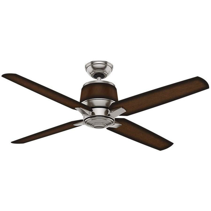 Casablanca 59123 Aris 54" 5 Blade LED Outdoor Ceiling Fan Brushed Nickel
