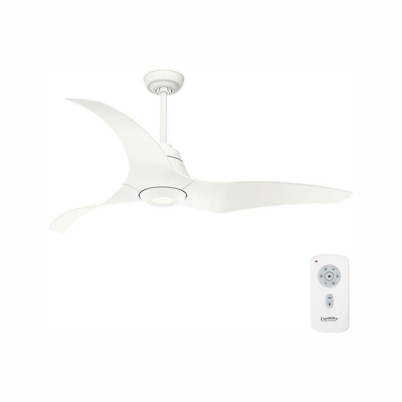 Casablanca 59143 Stingray 60" 3 Blade LED Ceiling Fan Porcelain White