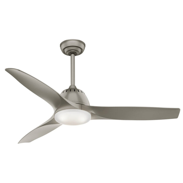 Casablanca 59152 Wisp 52" 3 Blade LED Ceiling Fan Pewter with Remote Control