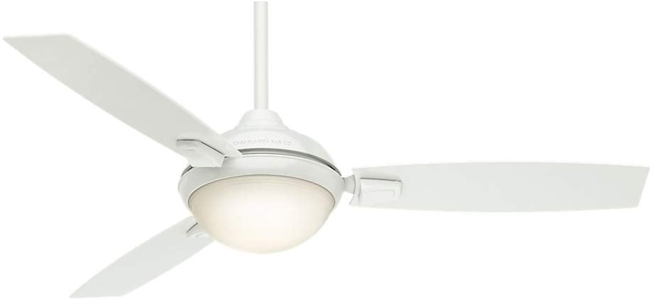 Casablanca 59158 Verse 54" 3 Blade LED Ceiling Fan Fresh White with Remote
