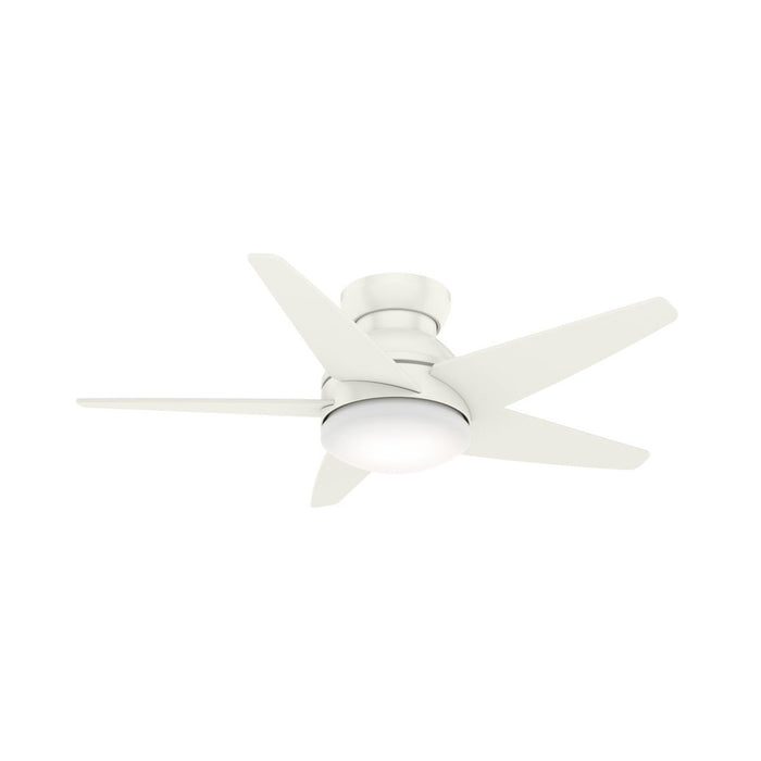 Casablanca 59350 Isotope 44" 3 Blade Low Profile LED Ceiling Fan Fresh White with Wall Control